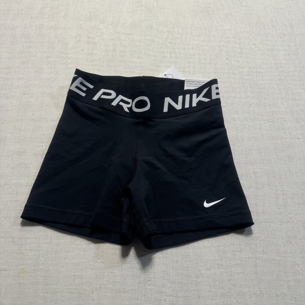 Nike Pro 3" Dri-Fit Training Shorts Tights Women's Sz XS Black Brand New
